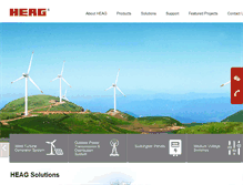 Tablet Screenshot of heag.cn